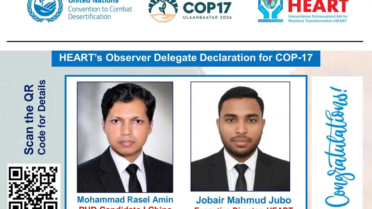 HEART Joins UNCCD COP17 in Mongolia