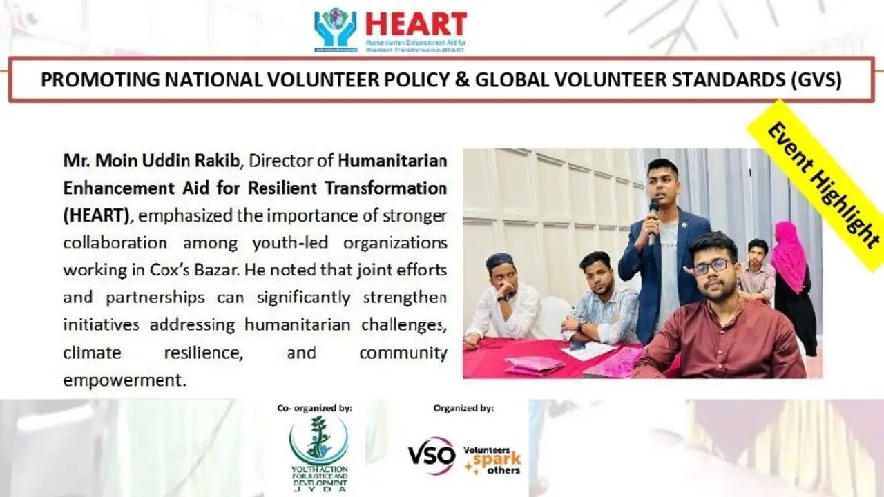 Promoting the National Volunteer Policy and Global Volunteer Standards