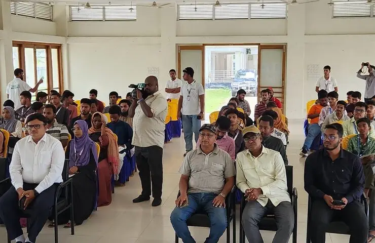 Participants at a regional Youth COP
