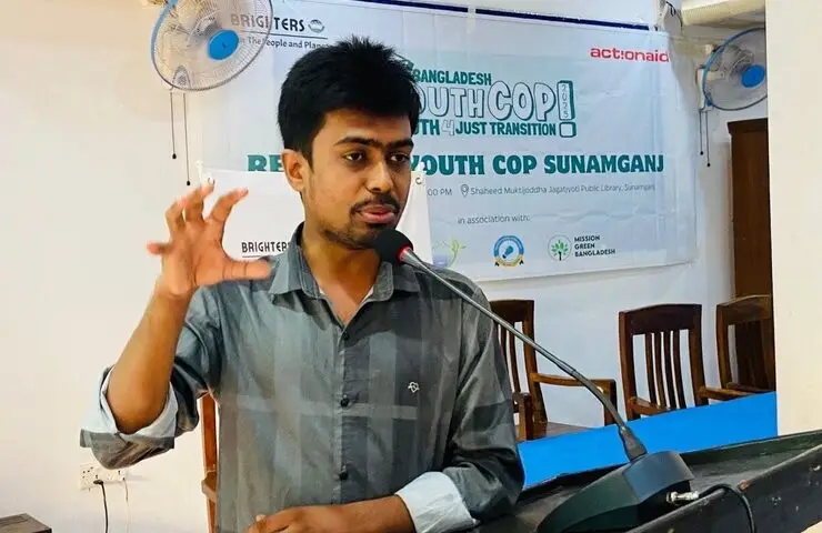 Speaking at Bangladesh Youth COP 2025